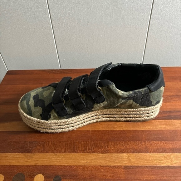 MIX NO 6 LEIA ESPADRILLE PLATFORM SNEAKERS WOMENS SIZE 8 - Picture 4 of 16